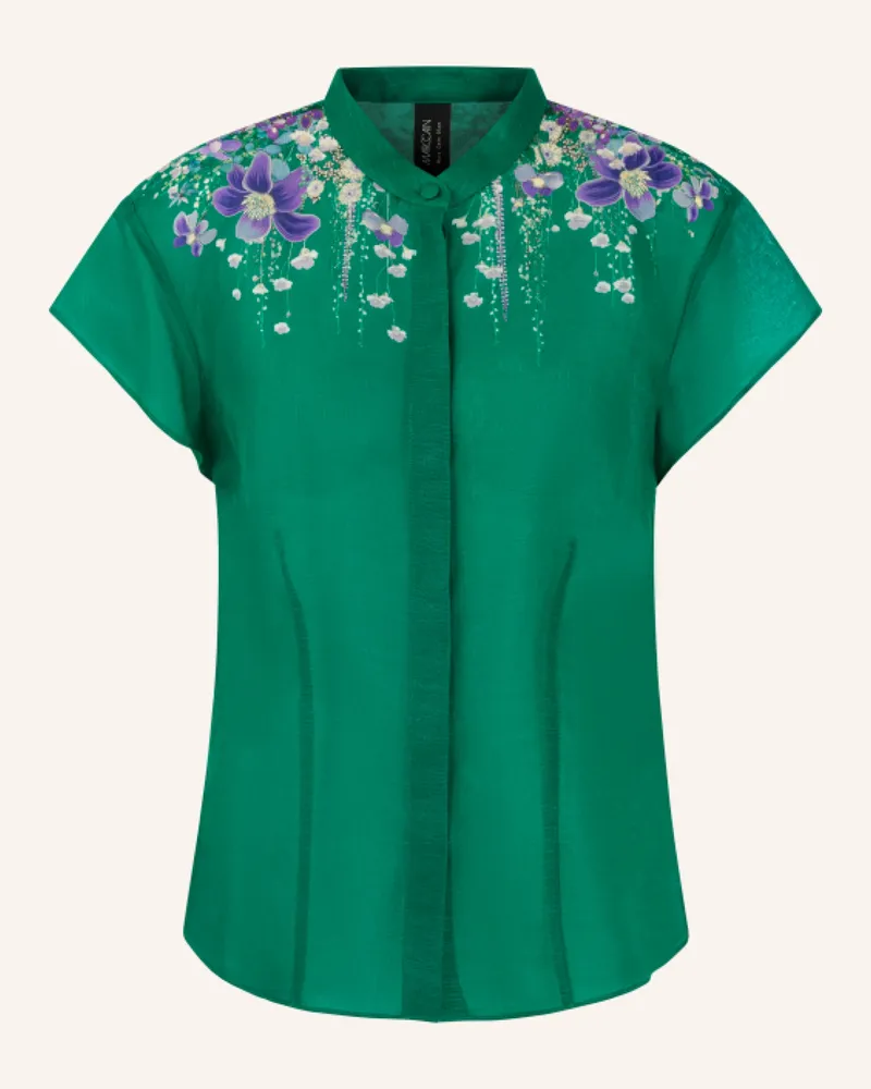 Marc Cain Bluse gruen Dunkelgrün
