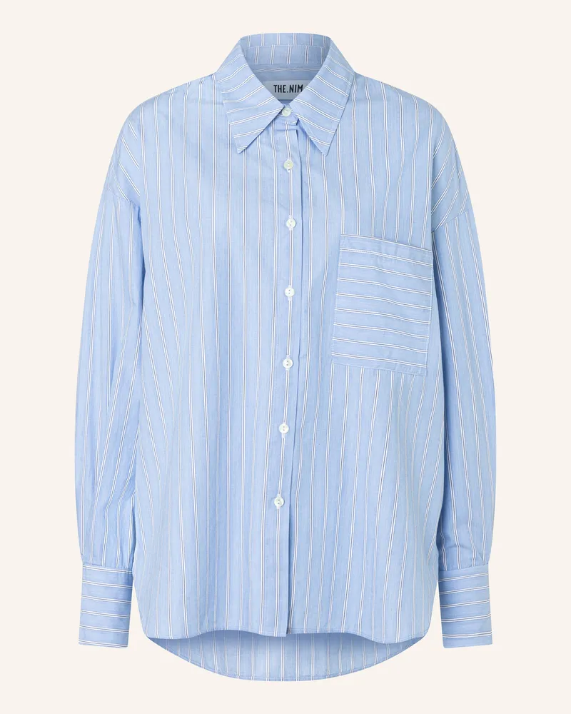 THE.NIM Hemd Woman Oversize Cotton Shirt weiss Weiss