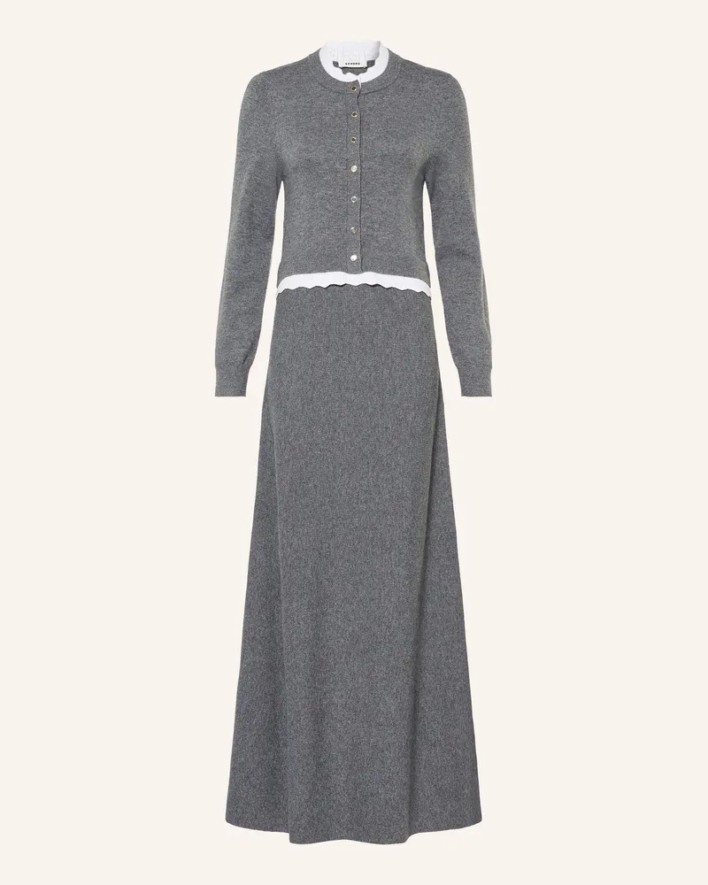 Sandro Strickkleid grau Grau