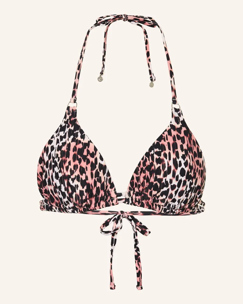 Cyell Triangel-Bikini-Top Cheetah Chic braun Braun