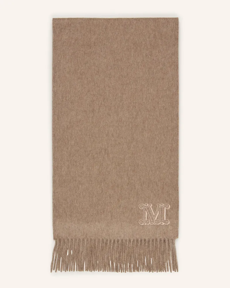 Max Mara Cashmere-Schal Alia weiss Beige