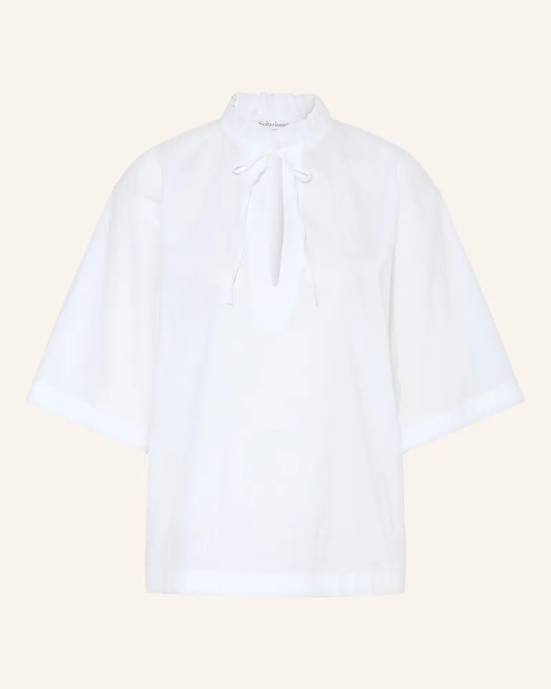 Soluzione Blusenshirt weiss Weiss