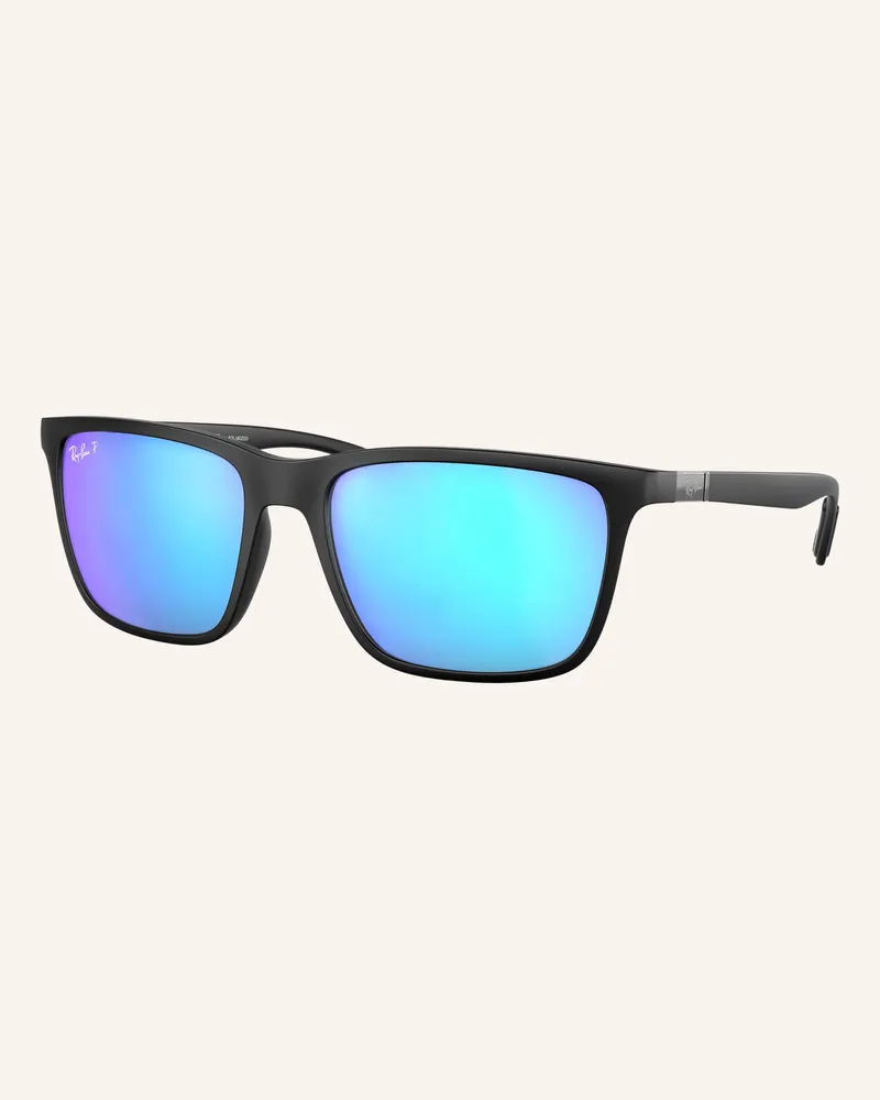 Ray Ban Sonnenbrille rb4385 schwarz Matt
