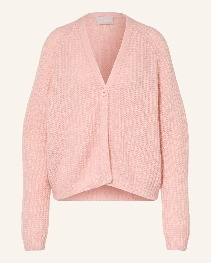 hemisphere Strickjacke Mit Cashmere rosa Hellrosa