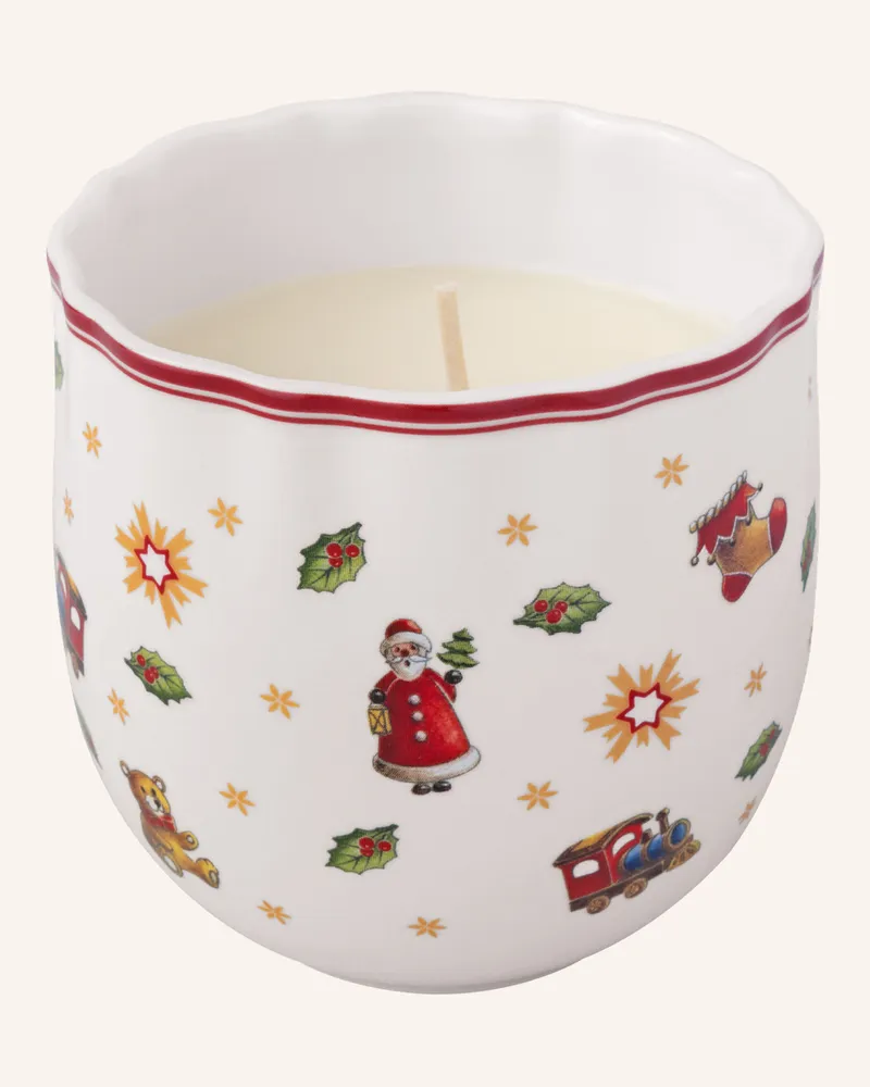 Villeroy & Boch Duftkerze, Cinnamon Cake Toy's Delight weiss Gelb
