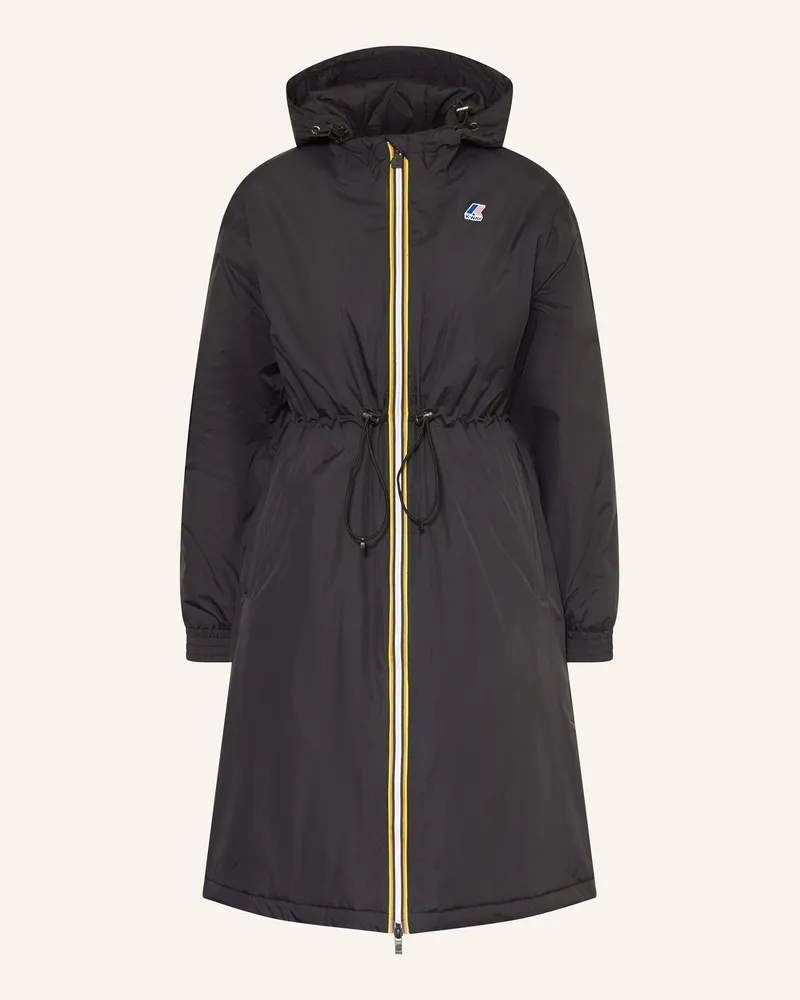 K-Way Regenmantel LE VRAI DELIA Schwarz