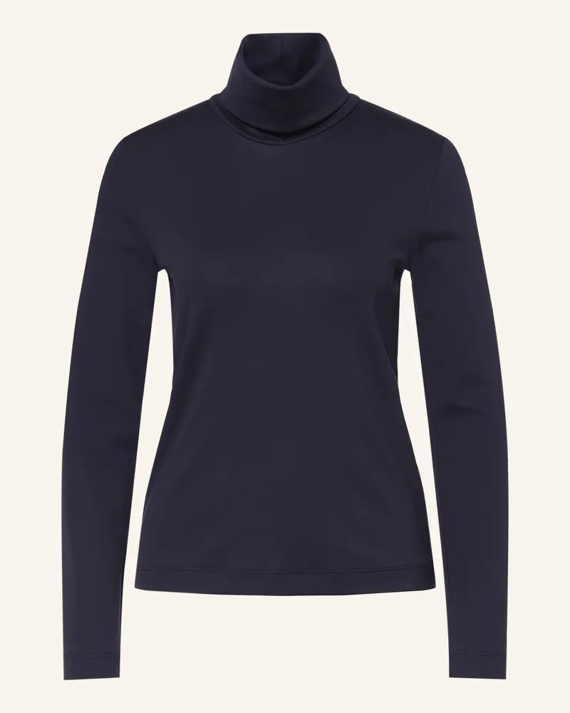 lilienfels Rollkragenshirt blau Dunkelblau