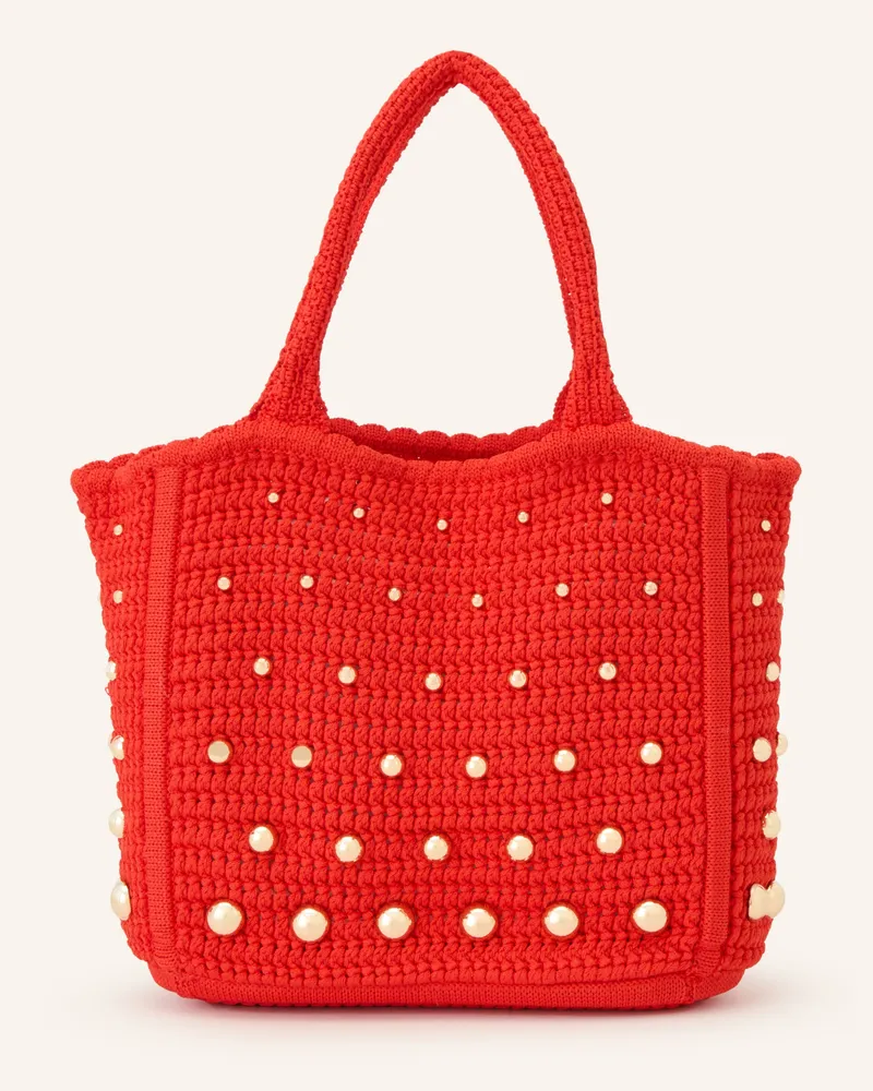 Sandro Handtasche Mit Nieten rot Rot