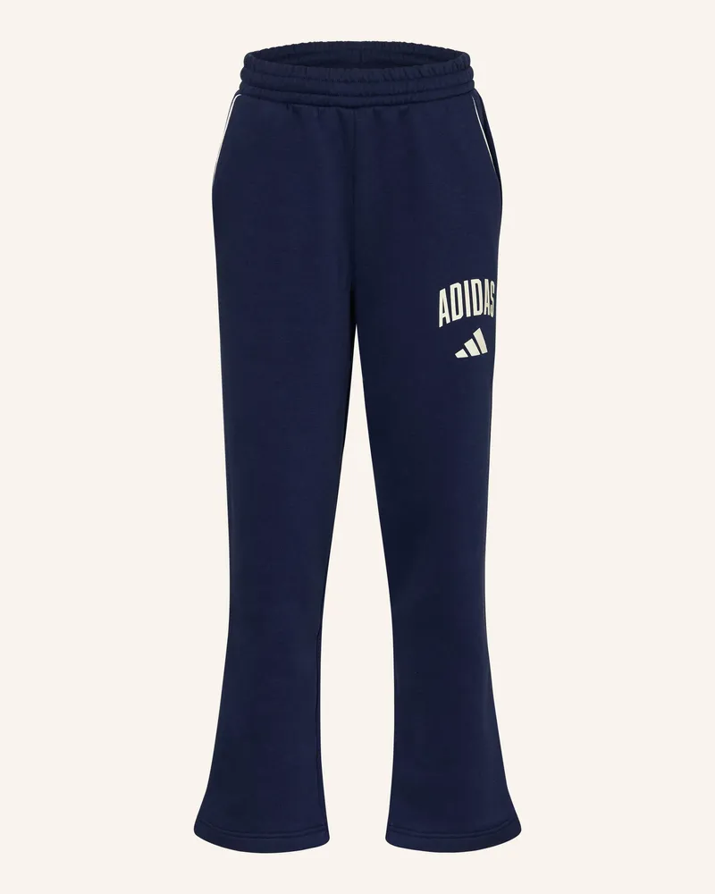 adidas Sweatpants blau Dunkelblau