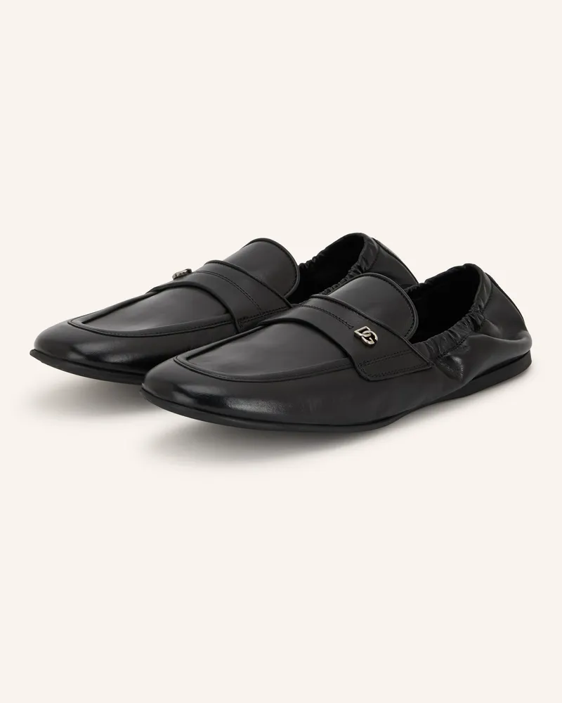 Dolce & Gabbana Loafer schwarz Schwarz