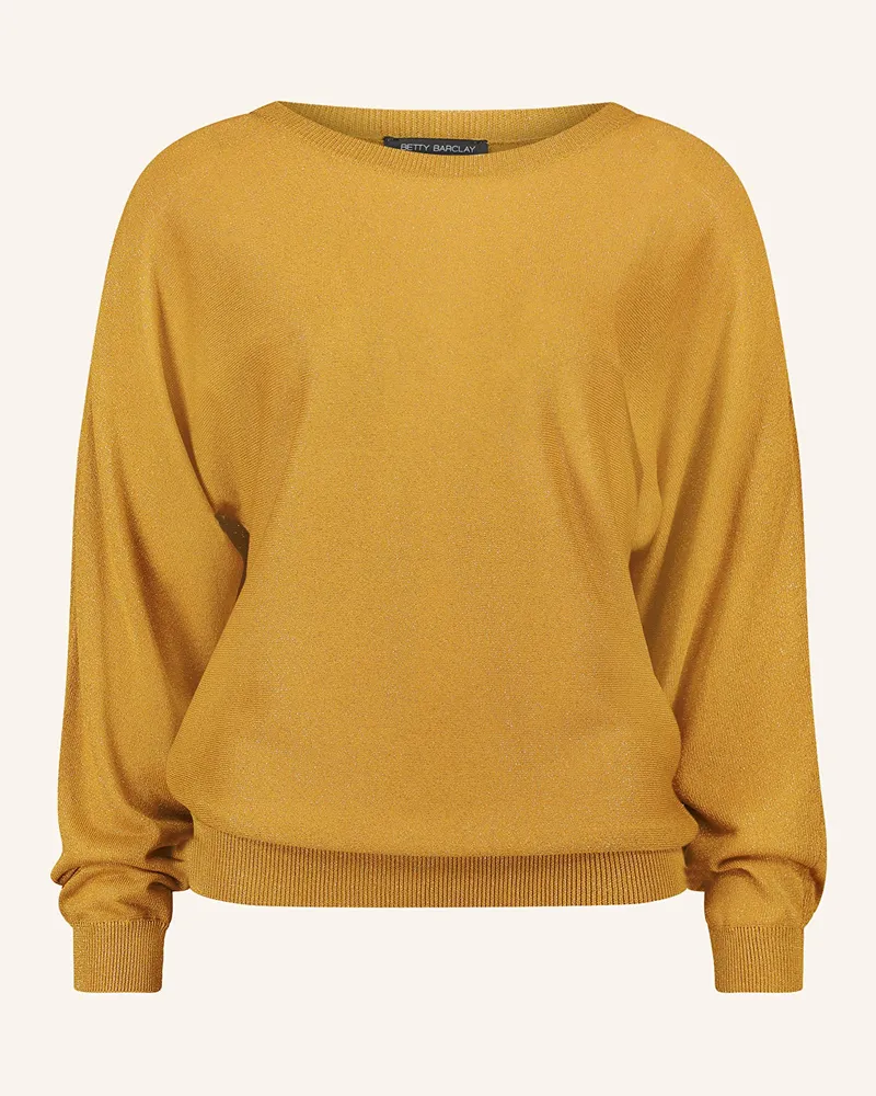 Betty Barclay Pullover gelb Dunkelgelb
