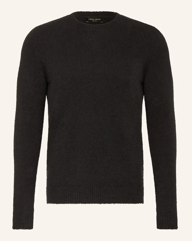 Roberto Collina Pullover Schwarz