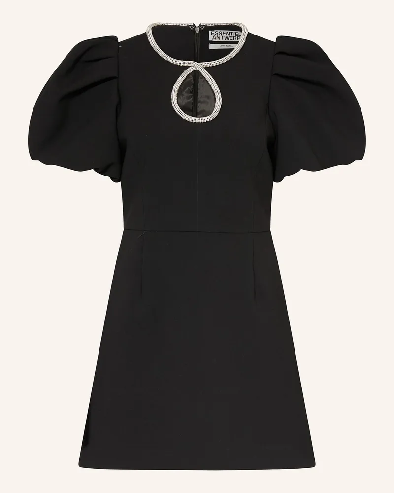 Essentiel Etuikleid IJINGLE mit Schmucksteinen Schwarz