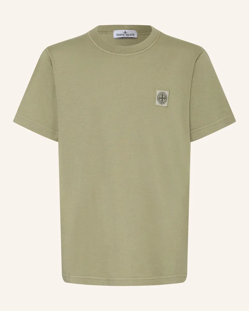 Stone Island T-Shirt gruen Oliv
