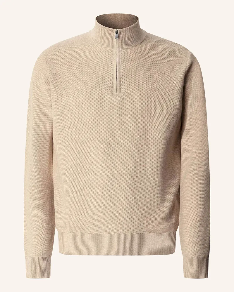 Hackett Pullover Honeycomb Hzip beige Beige
