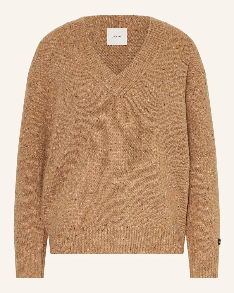 Calvin Klein Pullover braun Braun