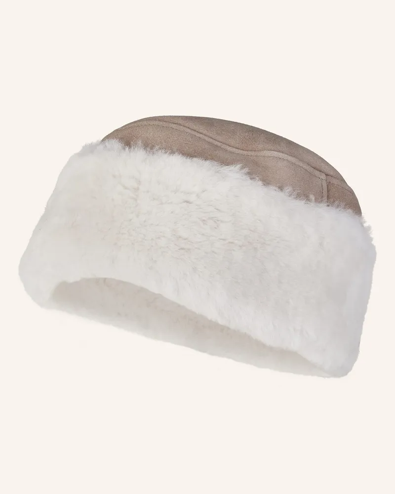 Seeberger Mütze Hellgrau