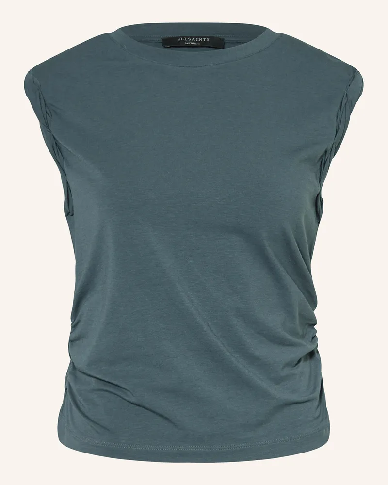 AllSaints Top WEST Blaugrau