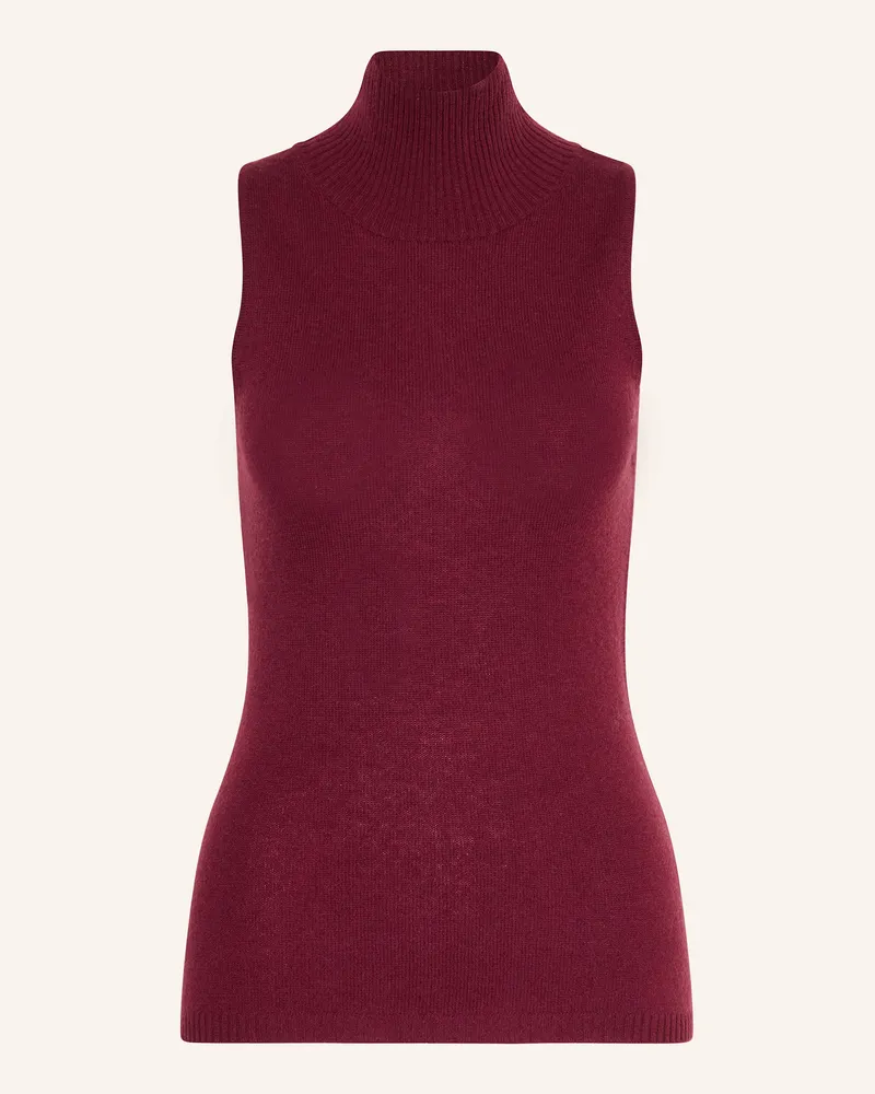 FTC Cashmere Stricktop aus Cashmere Dunkelrot