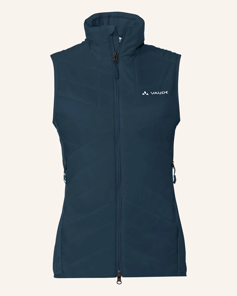 Vaude Hybrid-Steppweste SESVENNA Blau