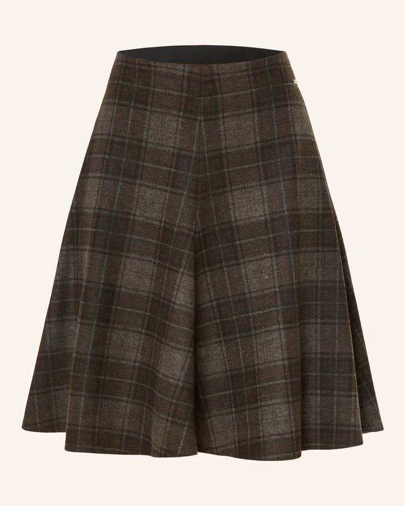 cinque Flanellrock Ciroadster gruen Dunkelbraun