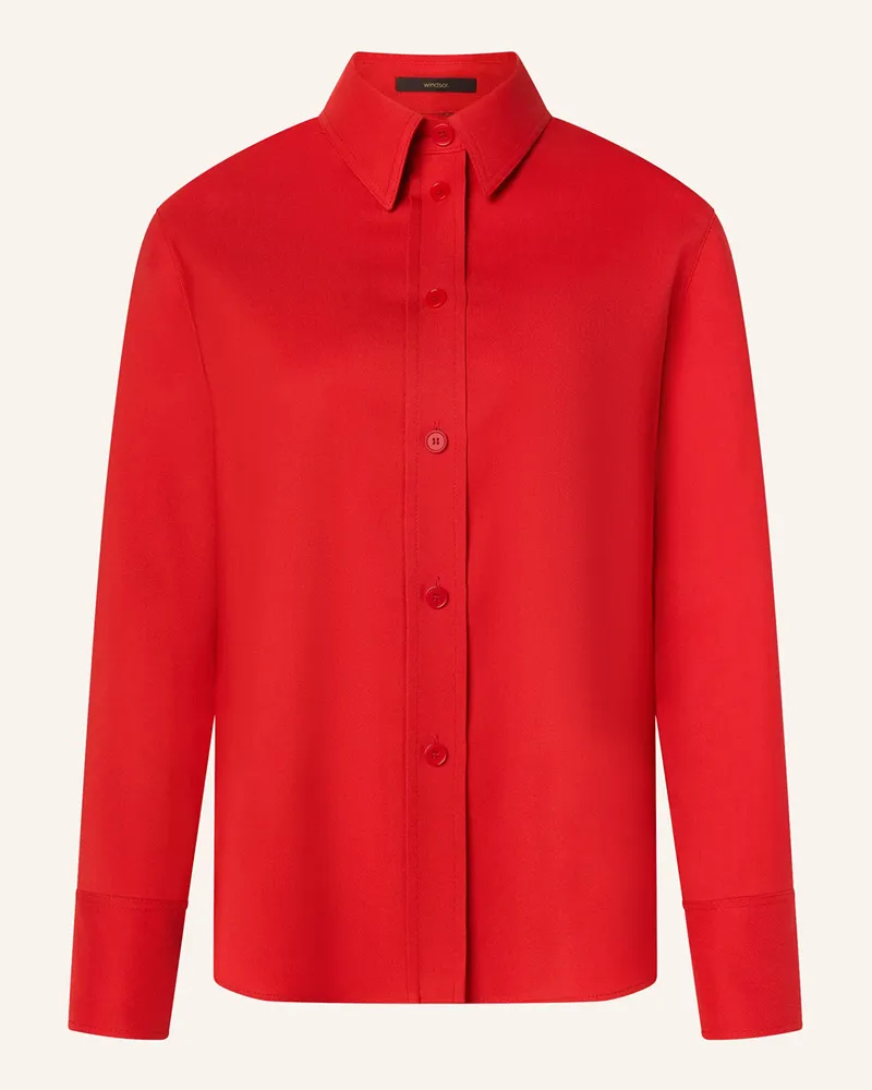 windsor. Hemdbluse Rot
