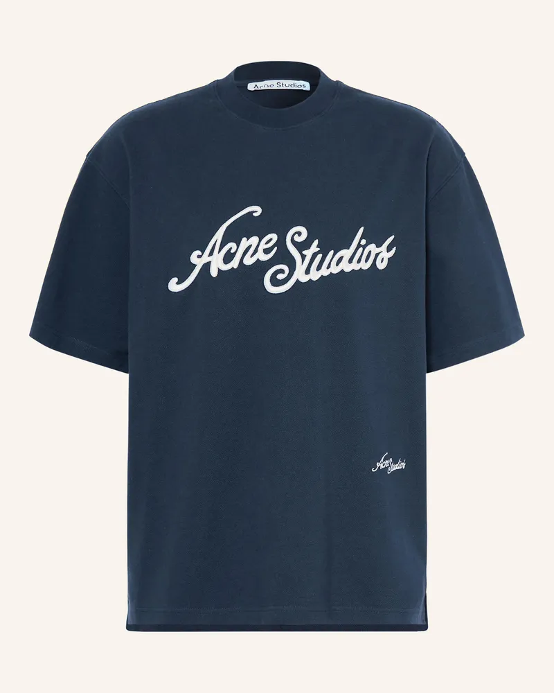 Acne Studios T-Shirt Dunkelblau