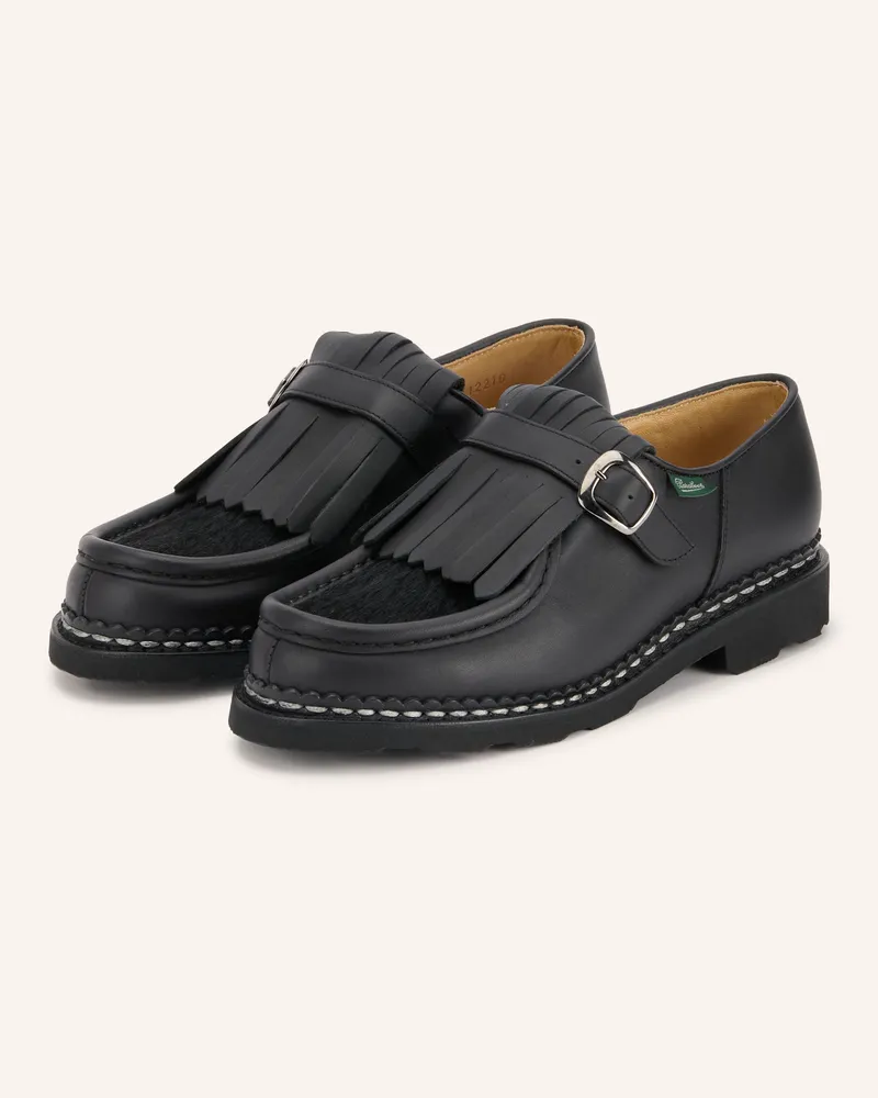 Paraboot Monks Nyons schwarz Schwarz