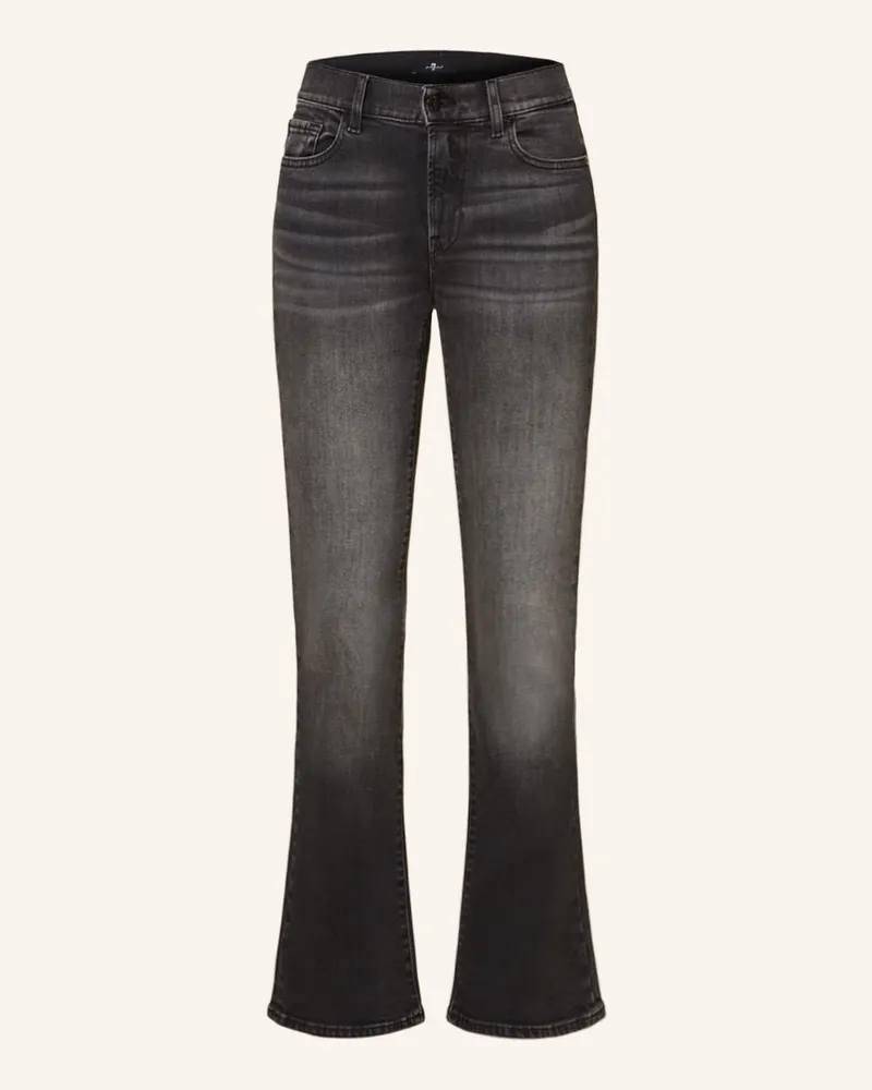 7 for all mankind Bootcut Jeans Schwarz
