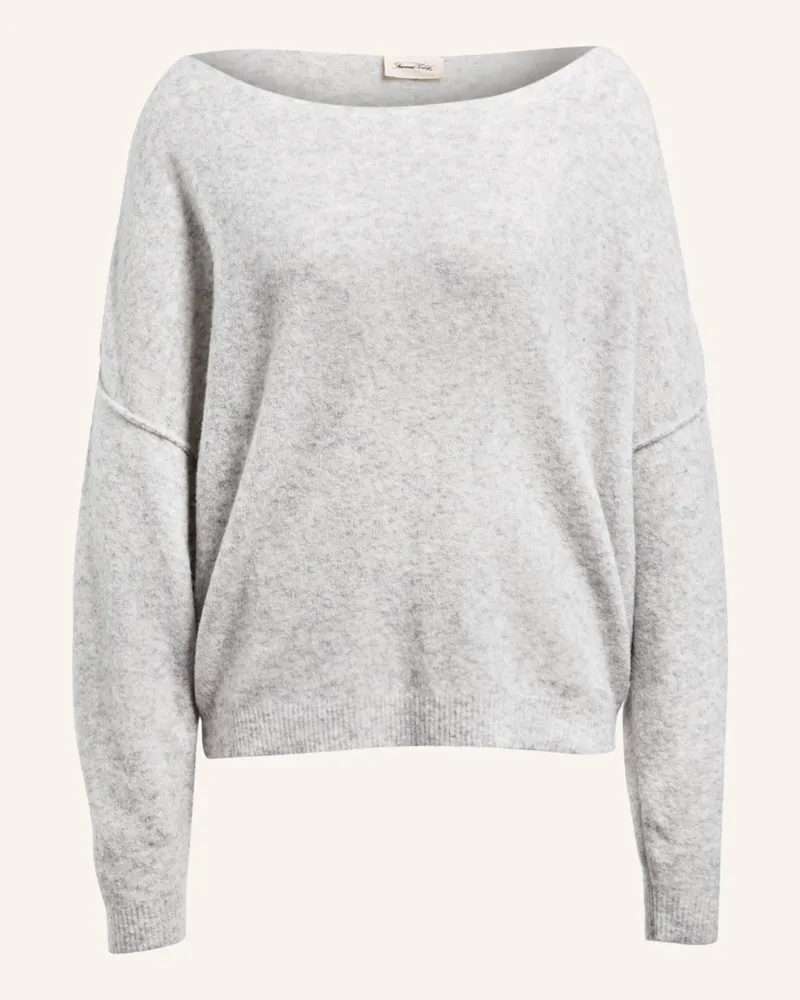 American Vintage Pullover Damsville grau Hellgrau