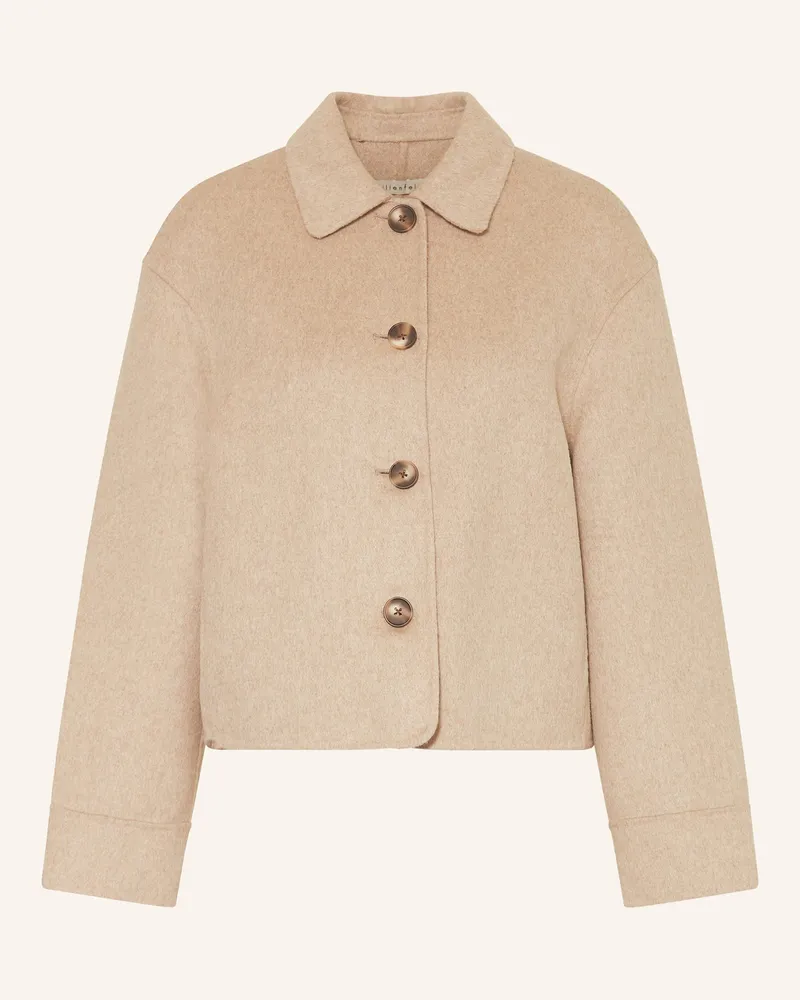 lilienfels Kastenjacke Hellbraun