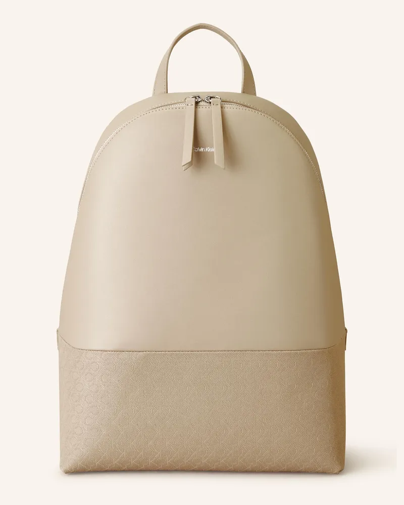 Calvin Klein Rucksack MIXMEDIA Hellbraun