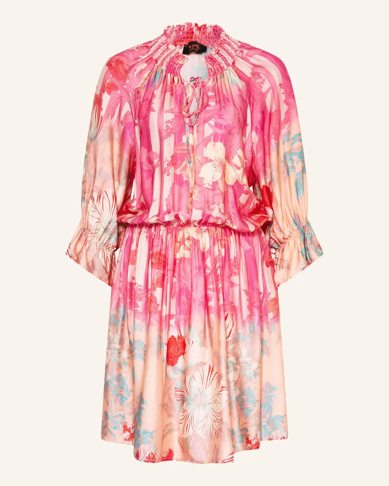 Miss Goodlife Satinkleid Pink