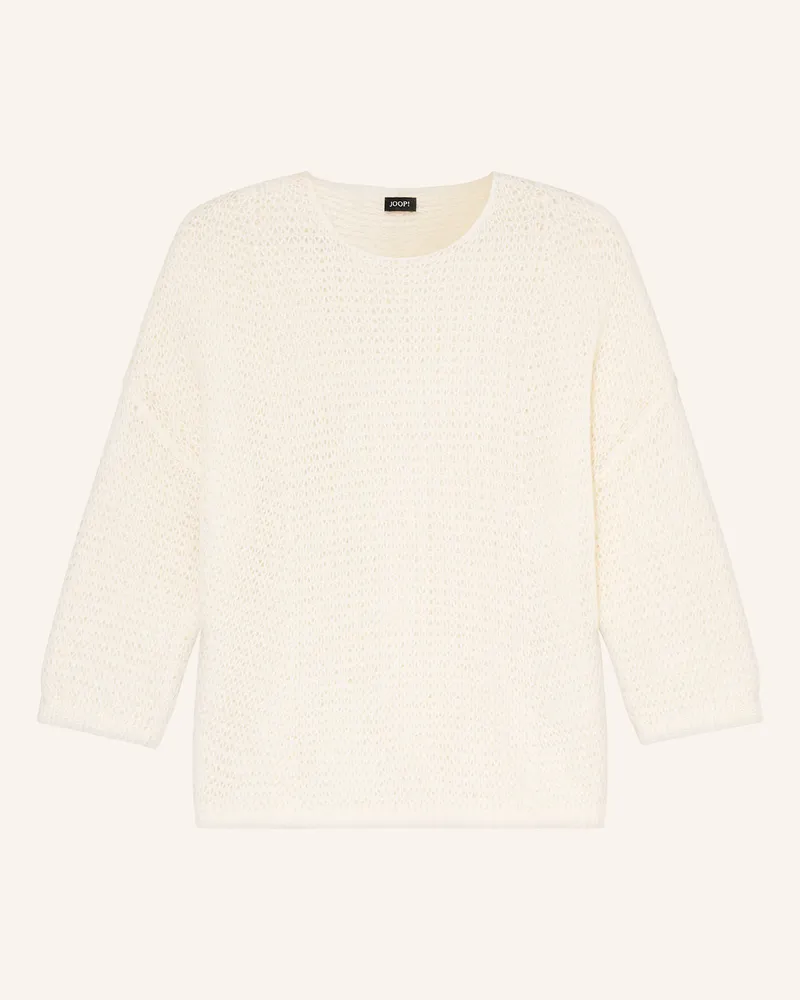 JOOP! Pullover KAGAMI mit Alpaka Ecru