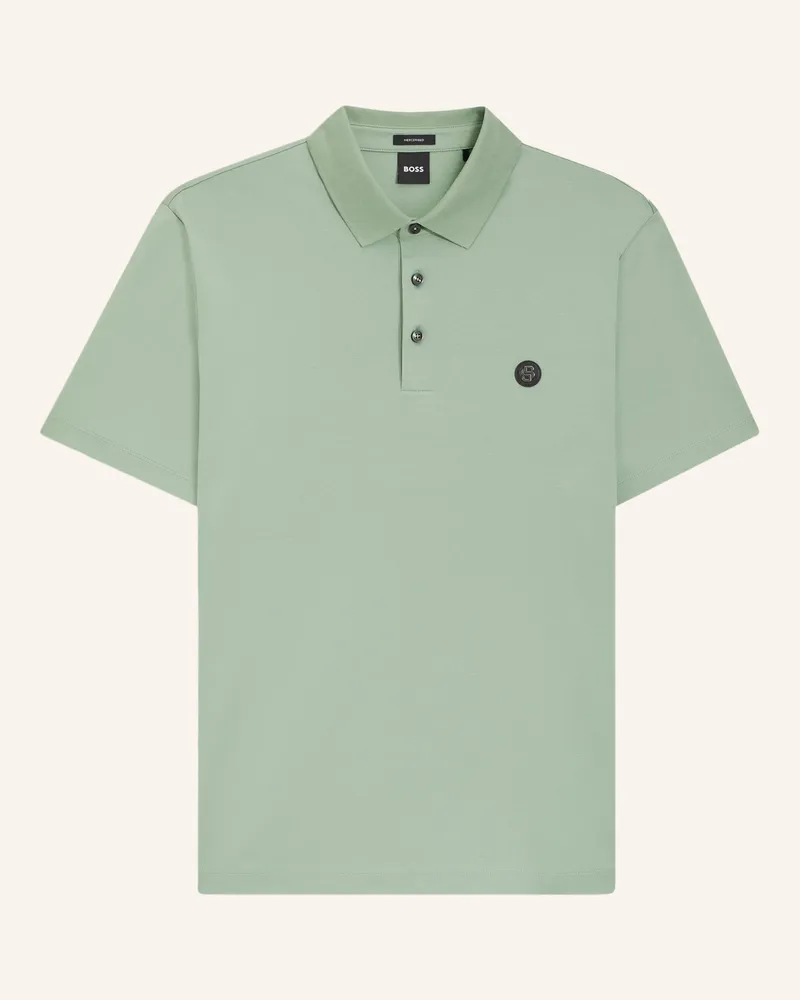 HUGO BOSS Poloshirt C-Parris 01 Regular Fit gruen Hellgrün