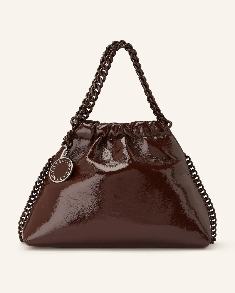 Stella McCartney Handtasche FALABELLA MINI Dunkelrot