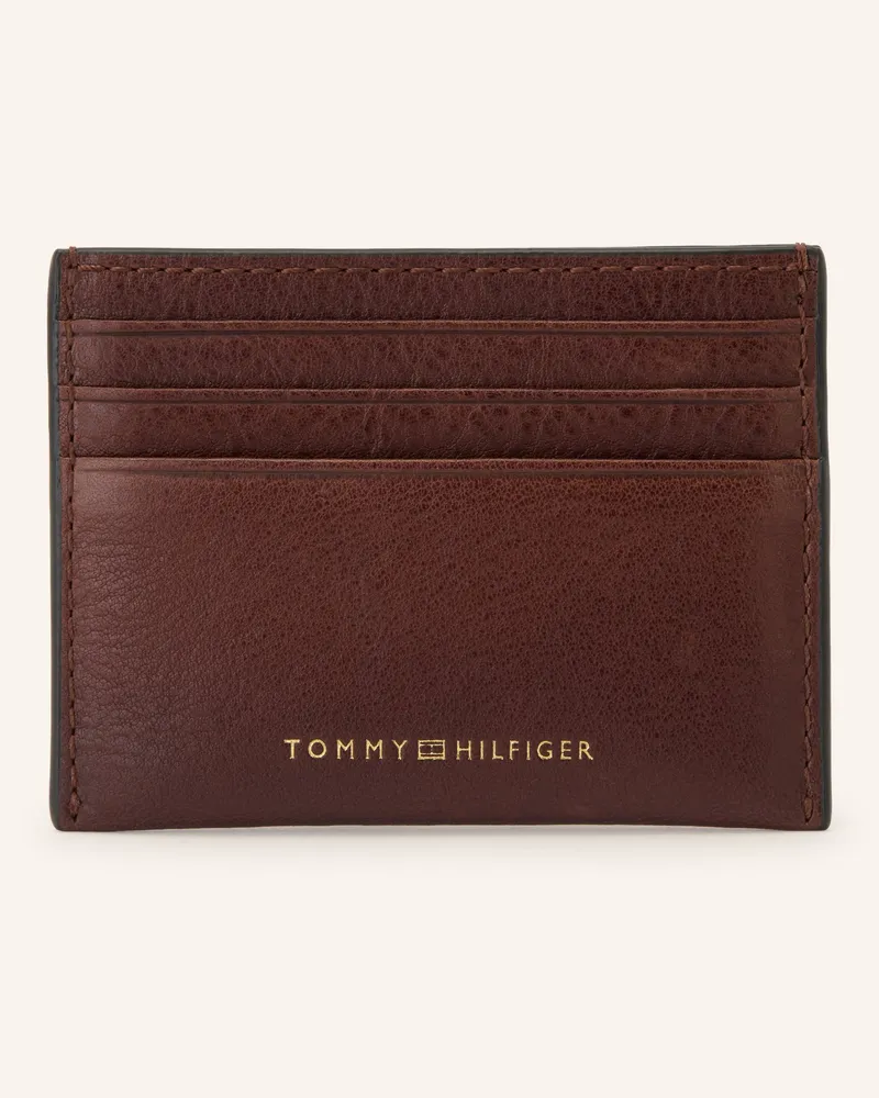 Tommy Hilfiger Kartenetui braun Dunkelbraun