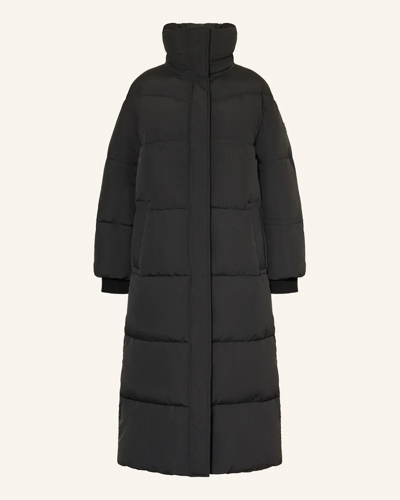 HUGO BOSS Steppmantel Pyrani schwarz Schwarz