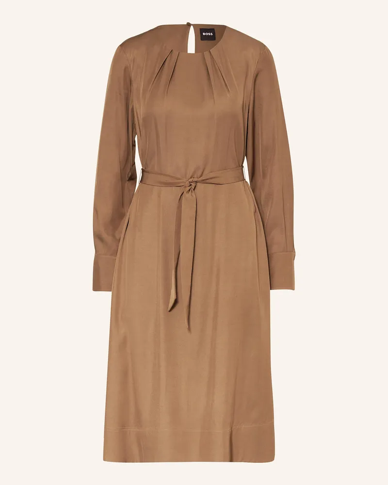 HUGO BOSS Kleid DOCELIA Braun