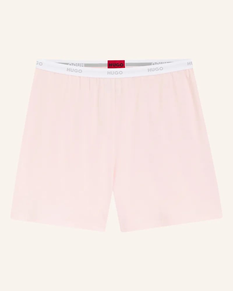 HUGO BOSS Pyjamas Unterteil Hugo Id Shorts pink Hellrosa