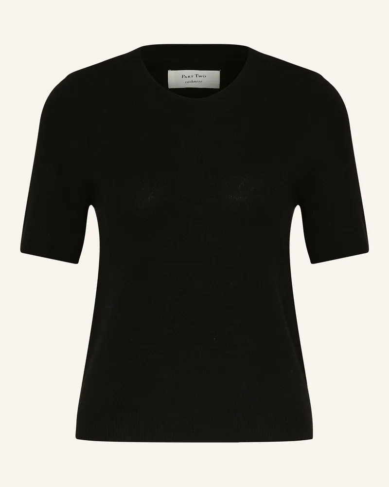 Part Two Strickshirt EVERLOTTA aus Cashmere Schwarz
