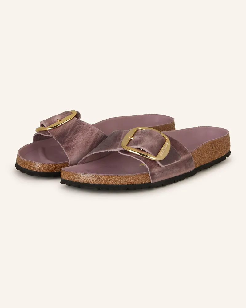 Birkenstock Pantoletten MADRID BIG BUCKLE LEOI Lila