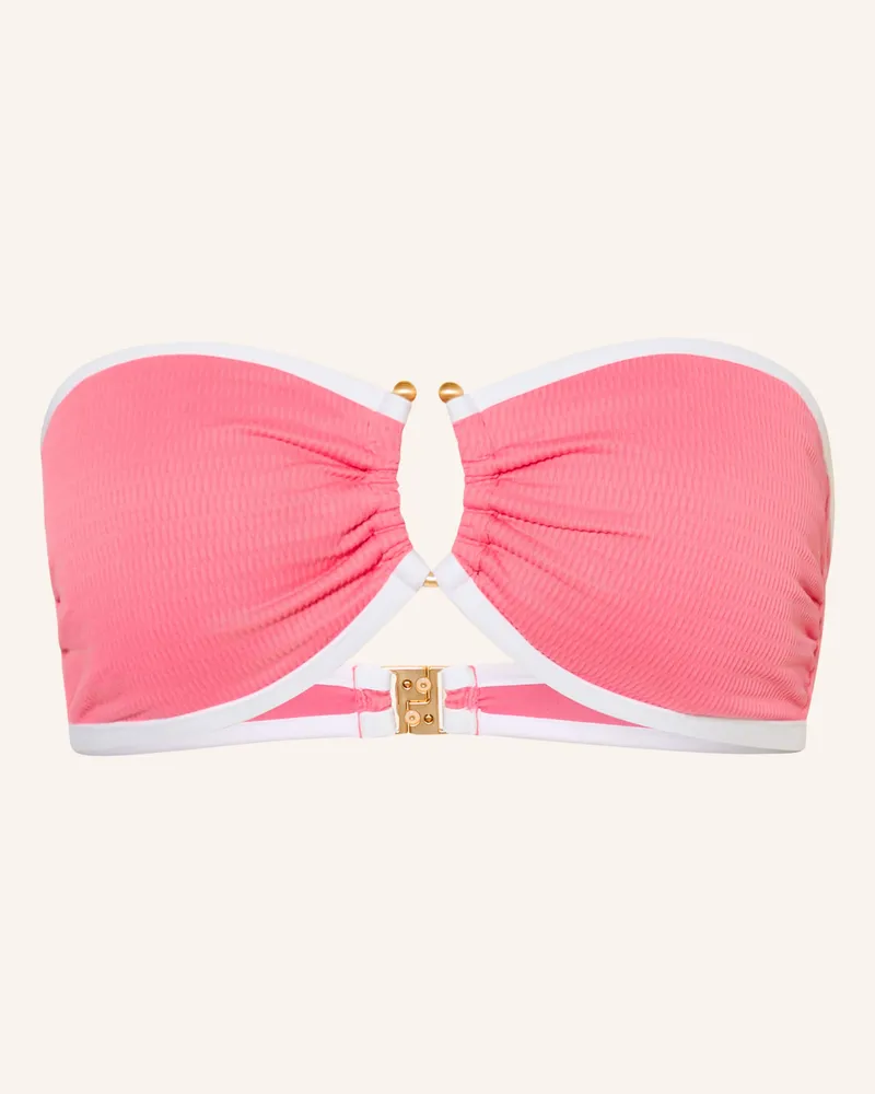 Seafolly Australia Bandeau-Bikini-Top Beach Bound pink Pink