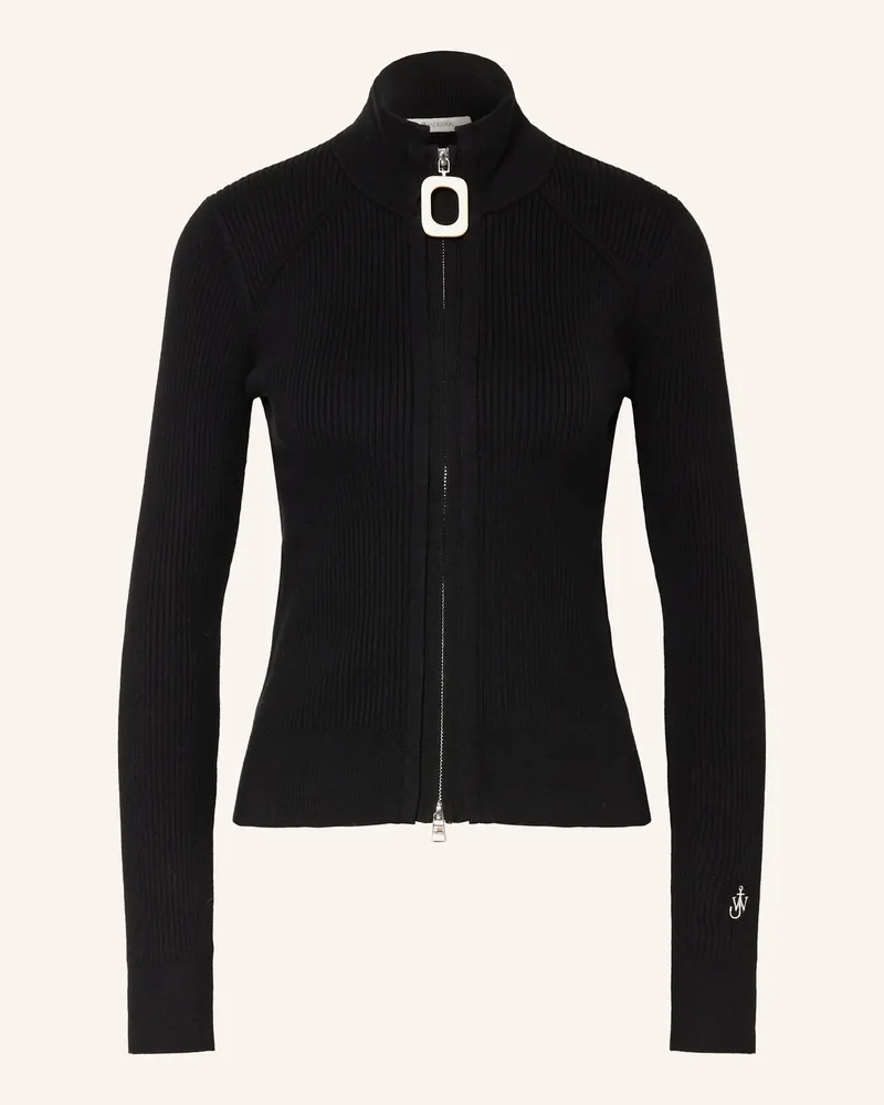 J.W.Anderson Strickjacke schwarz Schwarz