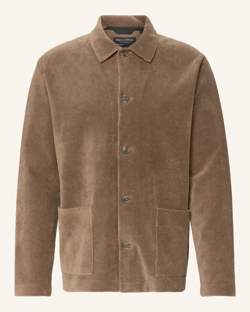 Marc O'Polo Overshirt Braun