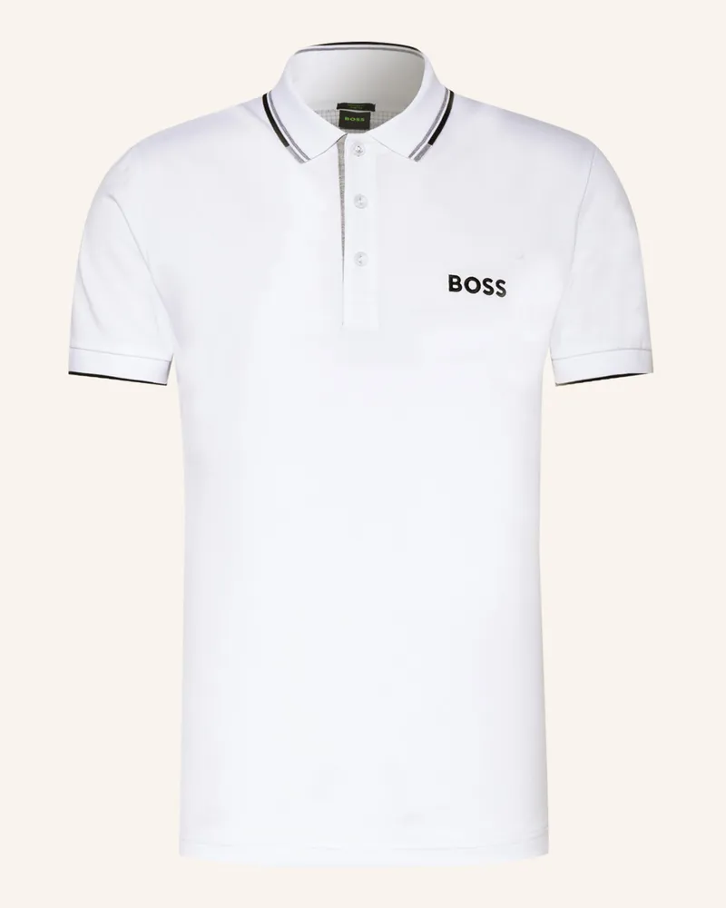 HUGO BOSS Funktions-Poloshirt PADDY PRO Weiss
