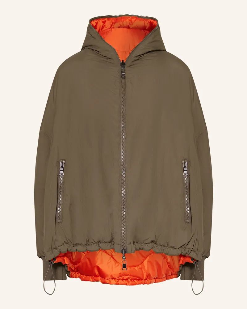 No. 1 Como Jacke CHERRY zum Wenden Taupe