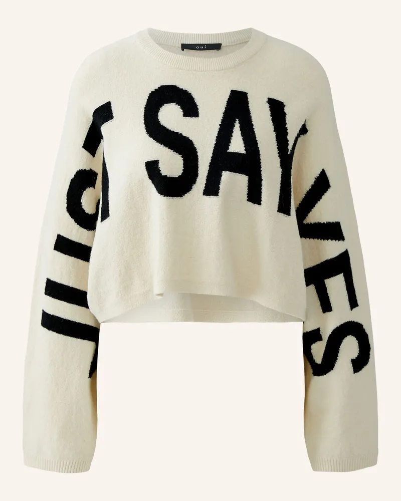 Oui  Pullover Beige