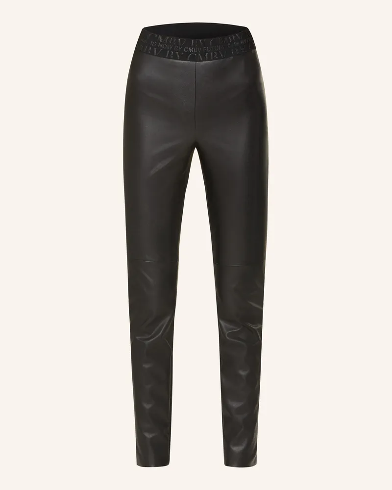 Cambio Leggings RANDA in Lederoptik Schwarz