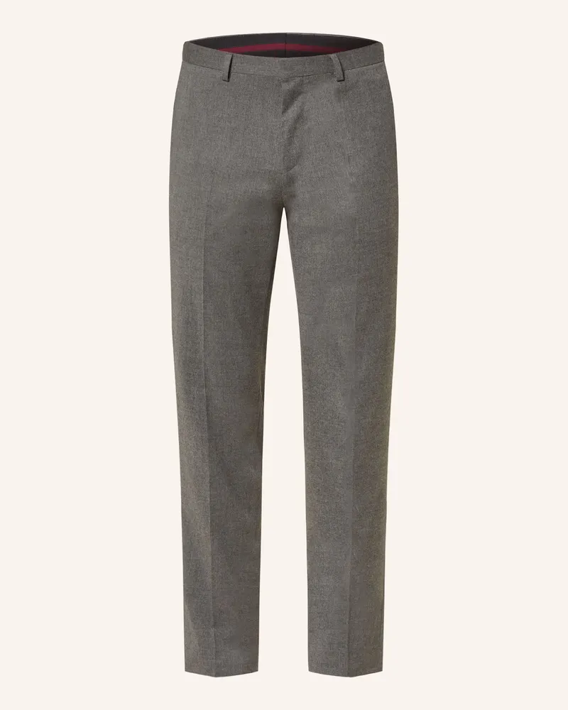 HUGO BOSS Hose HESTEN Extra Slim Fit Grau
